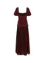 The Endless Summer Dress in Merlot