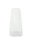 The Crescendo Midi Skirt in White