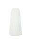 The Crescendo Midi Skirt in White