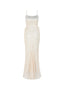 The Floriated Gown in White