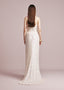 The Floriated Gown in White