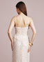 The Floriated Gown in White