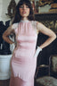 The Ingenue Dress in Crystal Pink