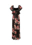 The Venus Bay Maxi Dress in Midnight Bloom