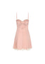The Peony Pink Slip Dress in Pink