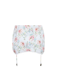 The Daisy & Peony Miniskirt in Peony Story