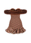 The Strawberry and Chocolate Mini Dress
