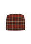 The Tartan Autumn Rasperry Mini Cape