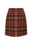 The Tartan Autumn Raspberry Skirt