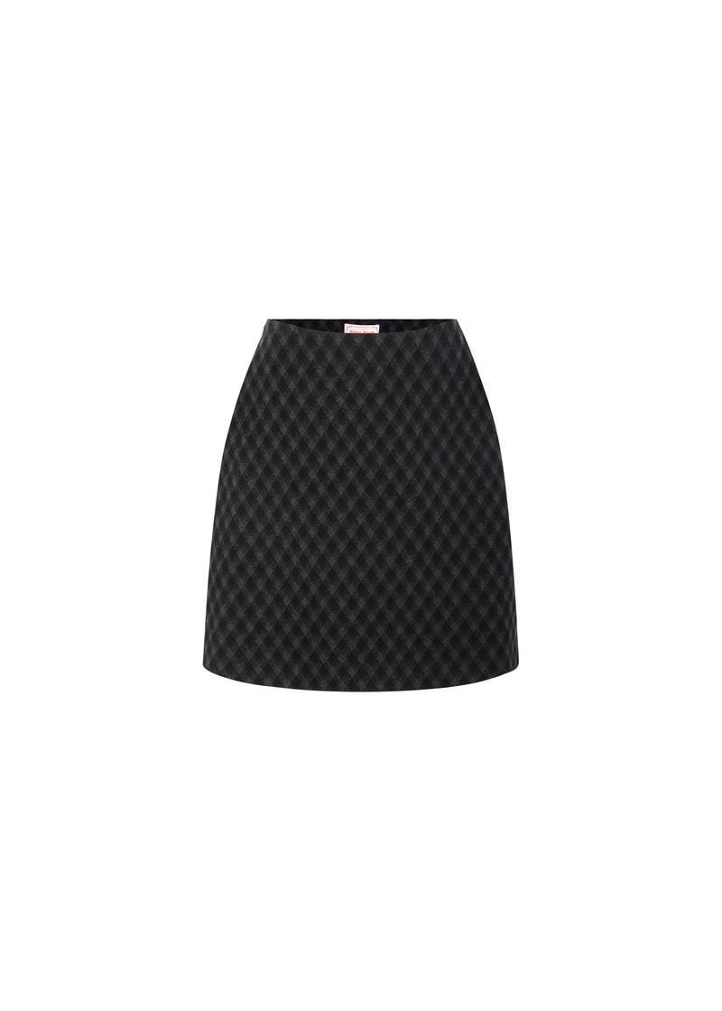 The Tartan Royal Blue Skirt