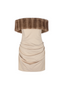 The Camel Barbie Mini Dress