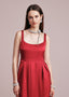 The Tulip Dress in Cherry