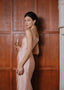 The Tulip Dress in Dusty Pink