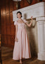 The Dauphine Maxi Dress in Dusty Pink