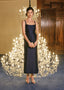 The Tulip Dress in Navy
