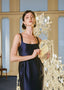 The Tulip Dress in Navy