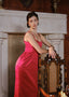 The Tulip Dress in Cherry