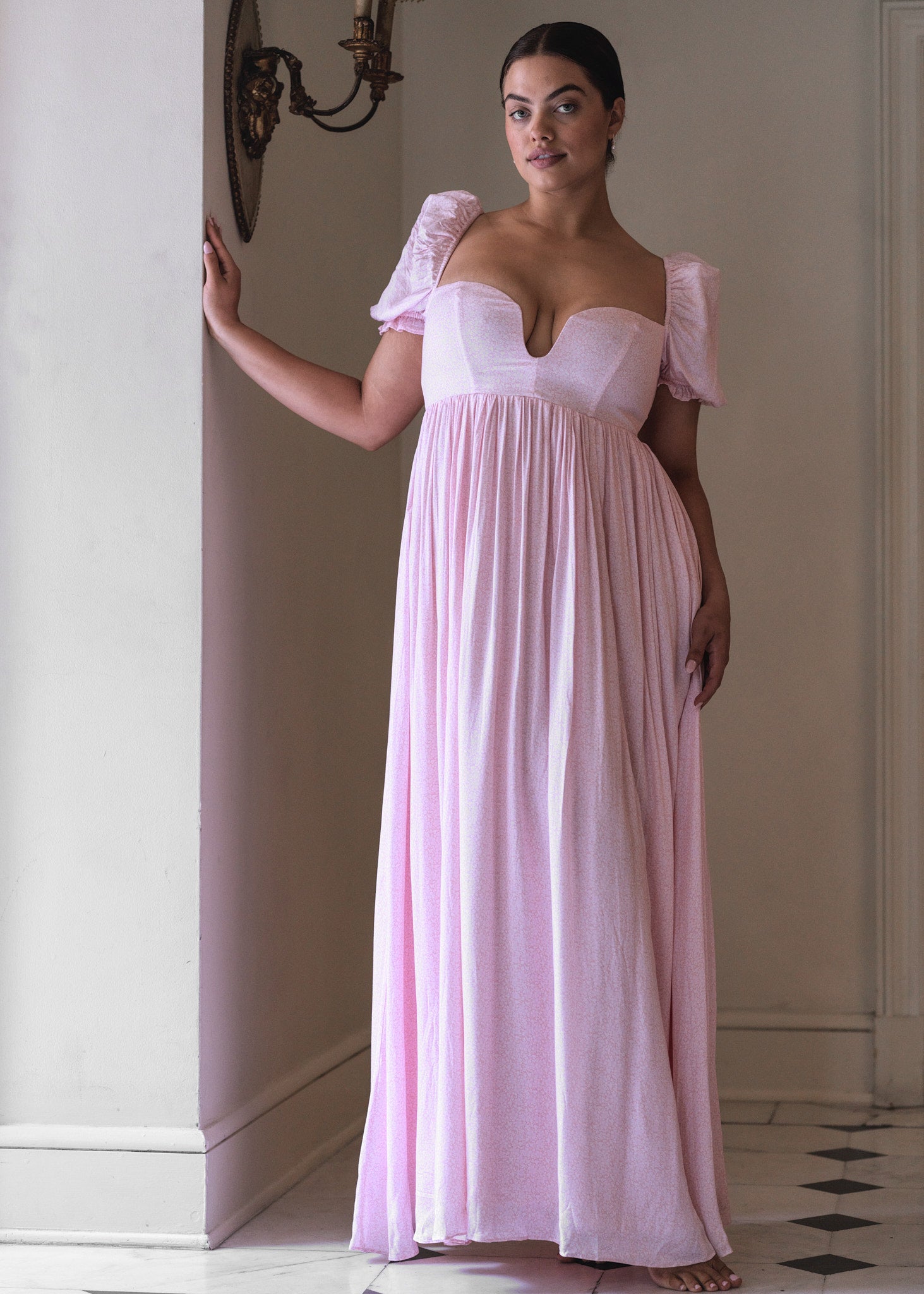 The Fairydust Gown in Baby Daisies S The Fairydust Gown in Baby Daisies S