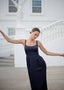 The Tulip Dress in Navy