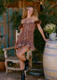 The Strawberry and Chocolate Mini Dress