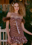 The Strawberry and Chocolate Mini Dress