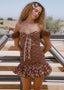 The Strawberry and Chocolate Mini Dress