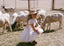 The Knit Backless Puff Dress in White
