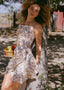 The Draped Cami Dress in Vintage Flora