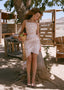 The Draped Cami Dress in Vintage Flora