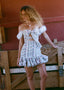 The Barbie Pet Newspaper Mini Dress