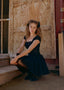The Black Lace Mini Dress