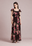The Venus Bay Maxi Dress in Dark Floral