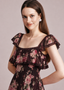 The Venus Bay Maxi Dress in Dark Floral