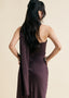The Star Crossed Lover Slip Gown in Chocolate Plum
