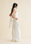 The Star Crossed Lover Slip Gown in Cream