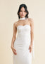The Star Crossed Lover Slip Gown in Cream