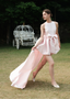The Regal Radiance Gown in Heavenly Pink