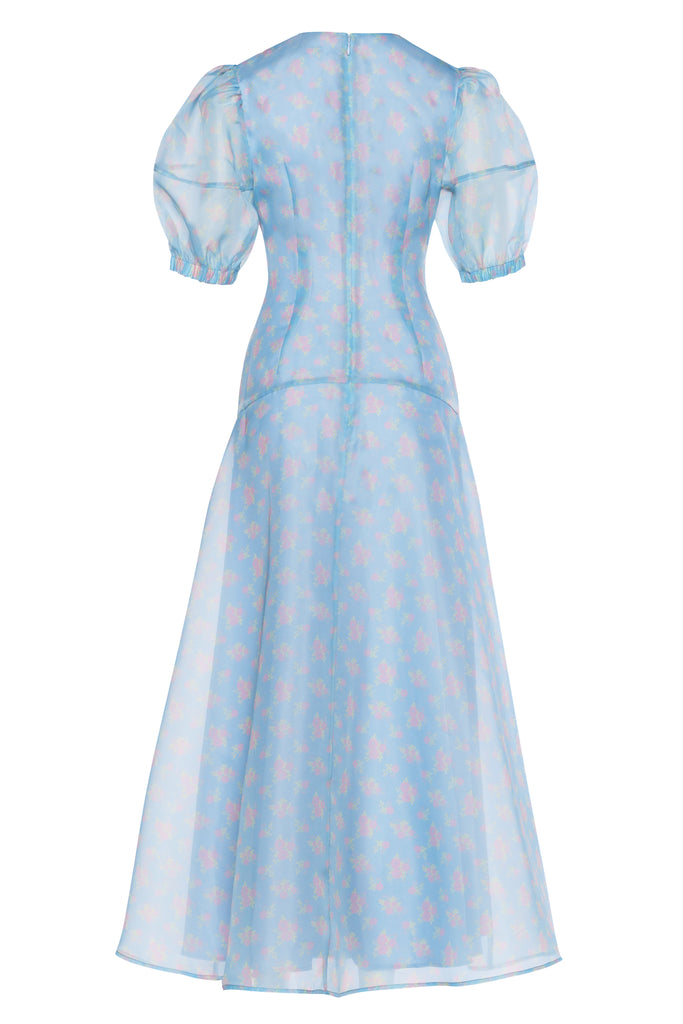 The Palace Dress - Periwinkle Blooms