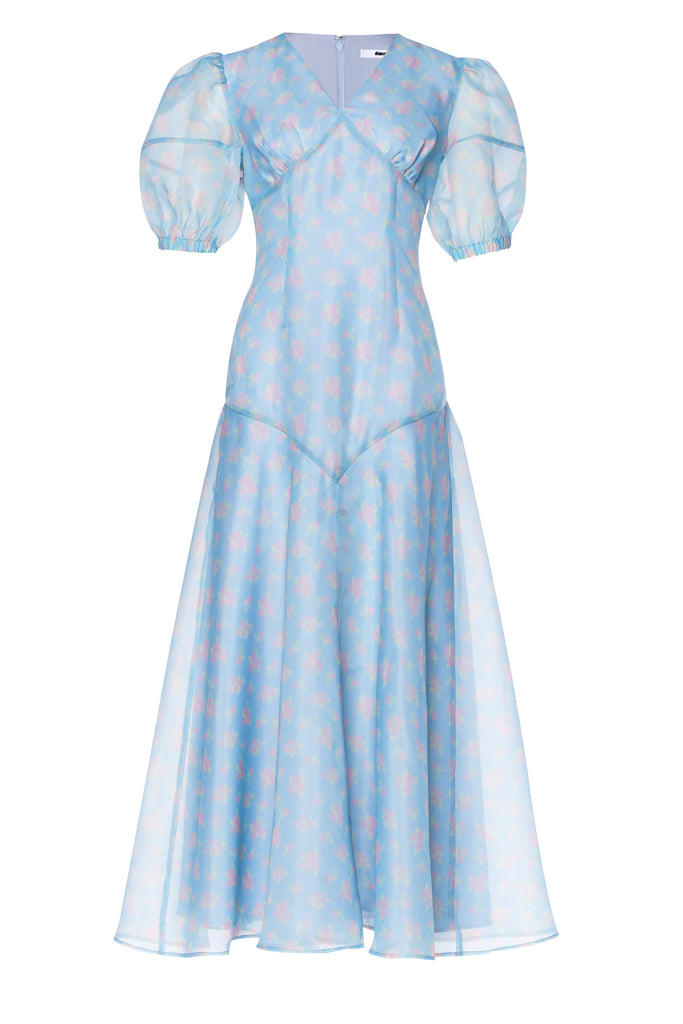 The Palace Dress - Periwinkle Blooms
