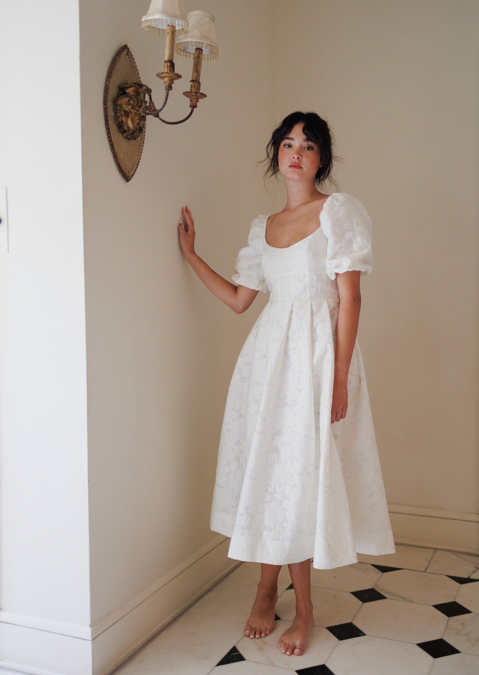 The Maiden Dress | Midi Dresses | Maison Amory | Shop Ethereal Pieces 4X / Cream The Maiden Dress | Midi Dresses | Maison Amory | Shop Ethereal Pieces 4X / Cream