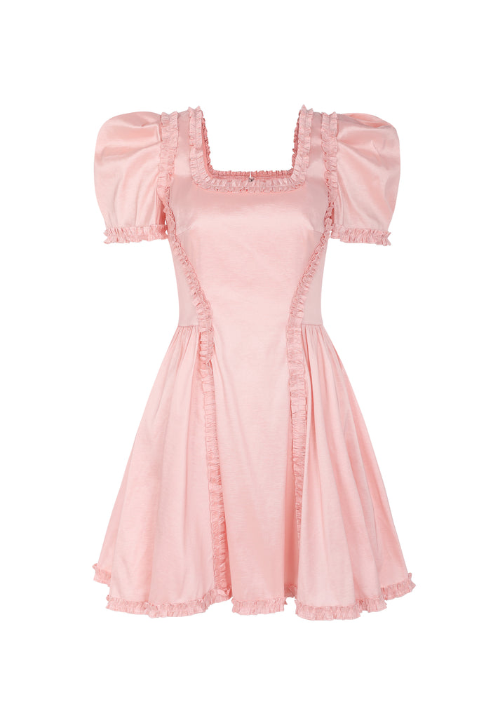 Lilyput Dress - Cream Pink