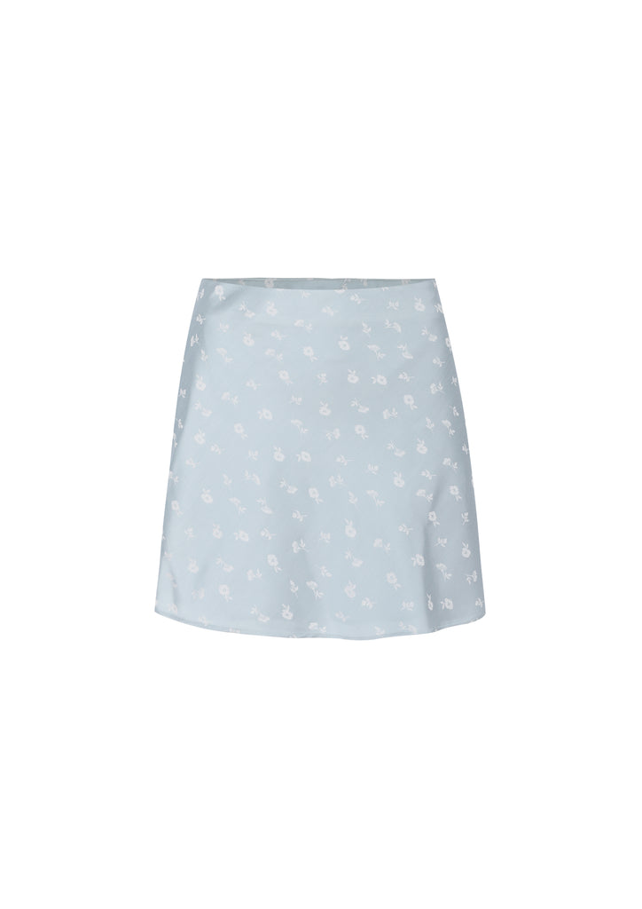 Summer Date Slip Skirt  - Powder Blue