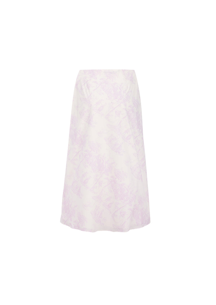 Maiden Slip Skirt - Lilac Luxembourg