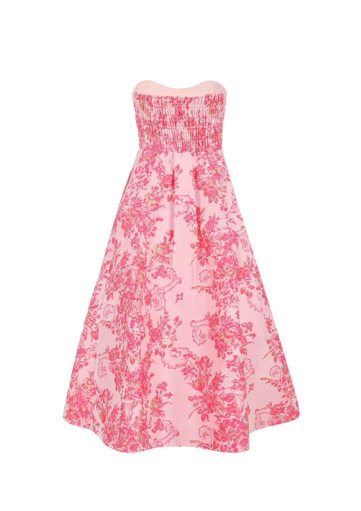 Dansby Dress - Electric Pink