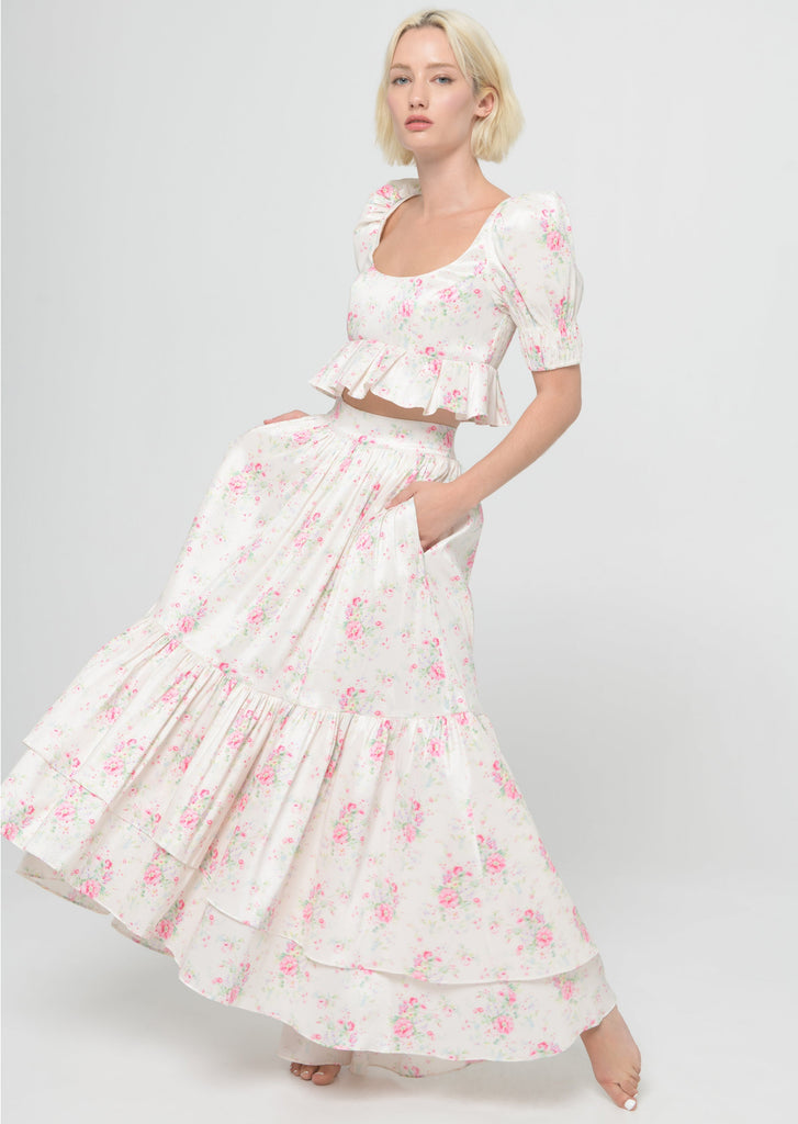 Ballgown Skirt - Floral Candy